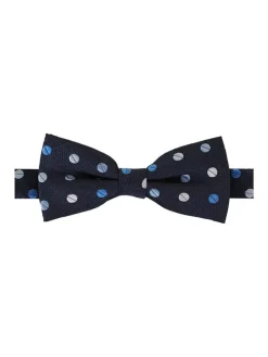 Vlinderdas donkerblauw