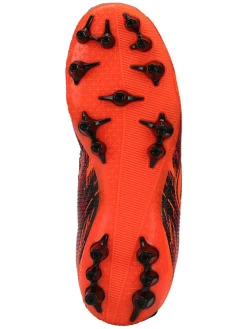 Voetbalschoenen voor gras "Stepover" oranje