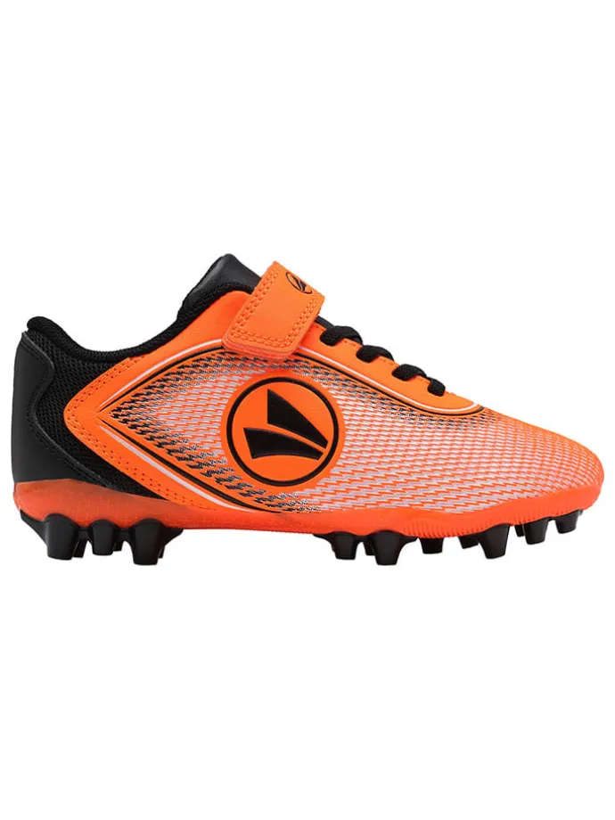 Voetbalschoenen voor (kunst)gras "Course" oranje/zwart