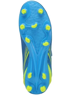Voetbalschoenen voor (kunst)gras "Course" blauw/geel