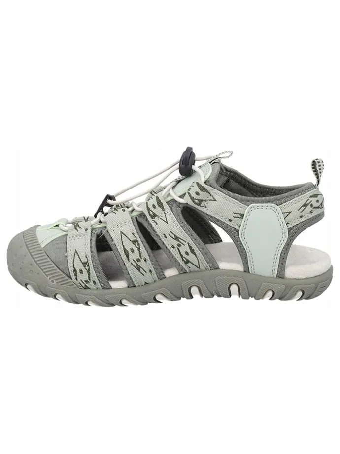 Wandel-enkelsandalen "Sahiph" grijs/mintgroen