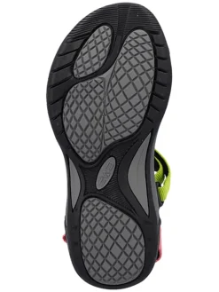 Wandelsandalen "Hamal" grijs/meerkleurig