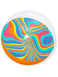 Waterbal “Tie-Dye” oranje/meerkleurig - Ø 46 cm