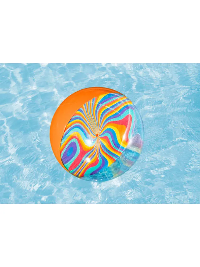 Waterbal “Tie-Dye” oranje/meerkleurig - Ø 46 cm