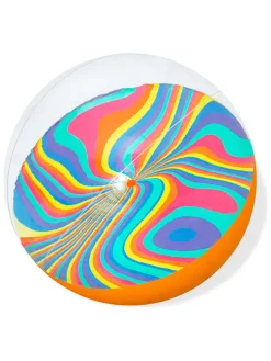 Waterbal “Tie-Dye” oranje/meerkleurig - Ø 46 cm