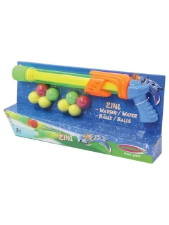 Water- en softballpistool "Mc Fizz Fizzy" - vanaf 3 jaar