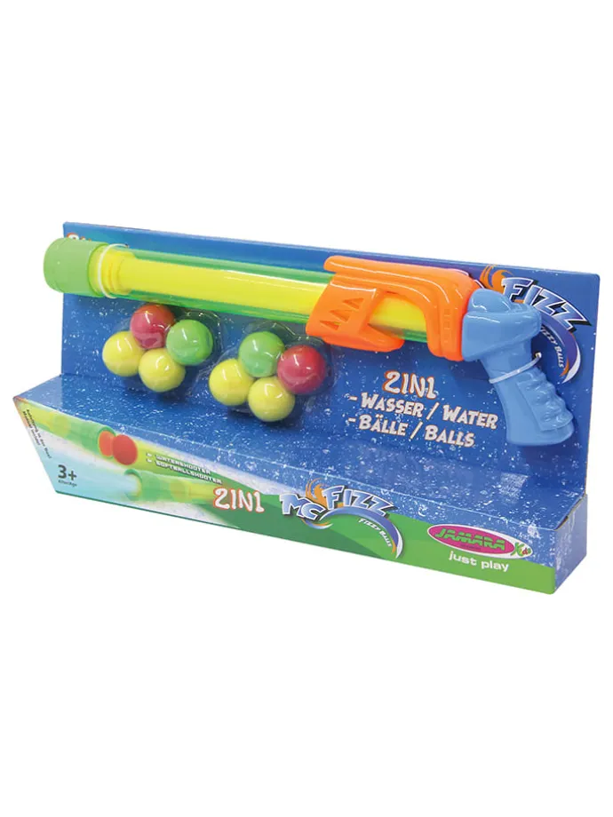 Water- en softballpistool "Mc Fizz Fizzy" - vanaf 3 jaar