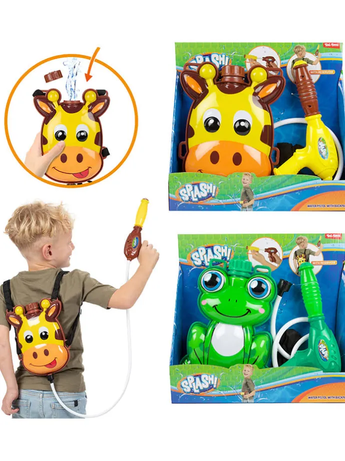 Waterpistool met rugzakreservoir - vanaf 3 jaar (verrassingsproduct)