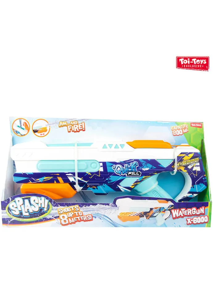 Waterpistool "SPLASH Quick fill -X6000" - vanaf 3 jaar (verrassingsproduct)