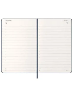 Weekplanner "2026" donkerblauw - (B)13 x (H)21 cm