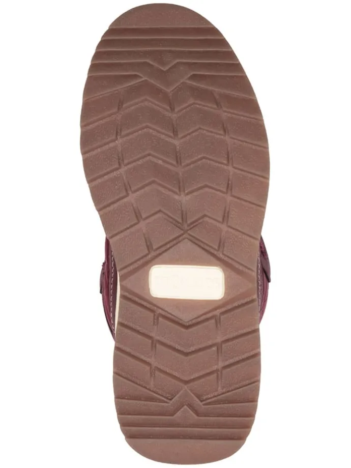 Winterboots "Arendal" rood