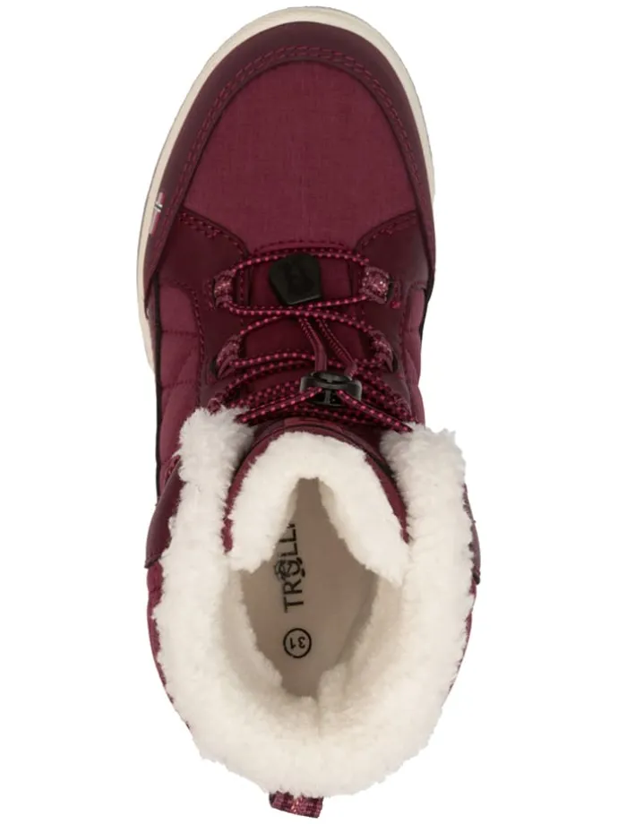 Winterboots "Arendal" rood