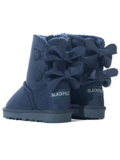 Winterboots "Belezza" donkerblauw