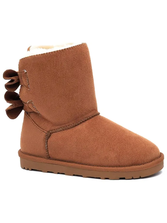 Winterboots "Bowette" lichtbruin