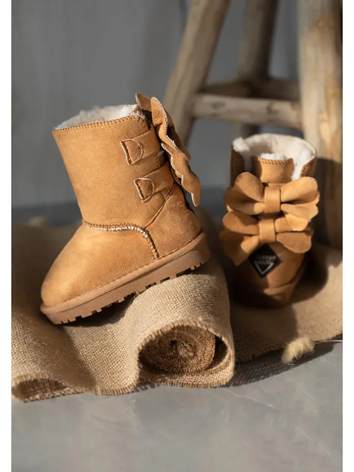 Winterboots "Bowine" lichtbruin