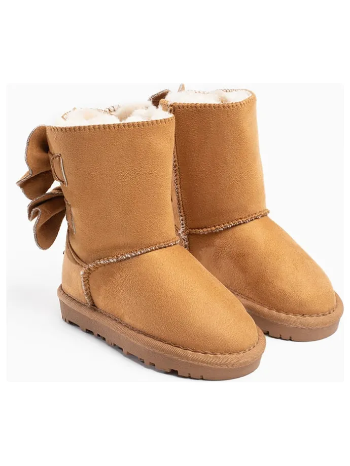Winterboots "Bowine" lichtbruin
