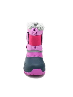 Winterboots "Bumble" roze/donkerblauw