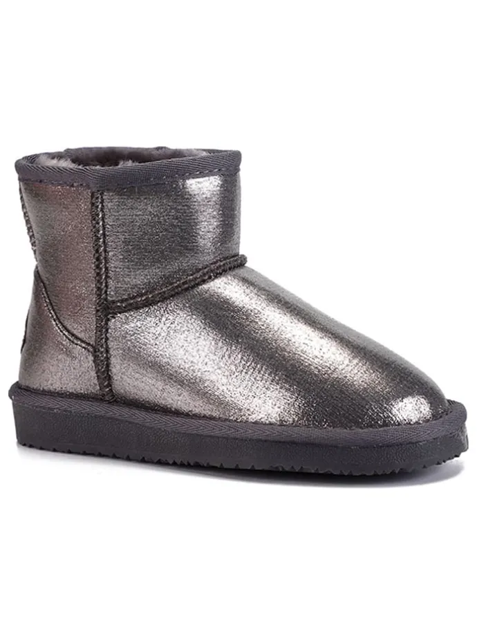 Winterboots "Claire" donkergrijs