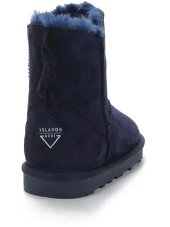 Winterboots donkerblauw