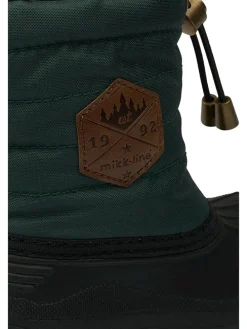 Winterboots donkergroen