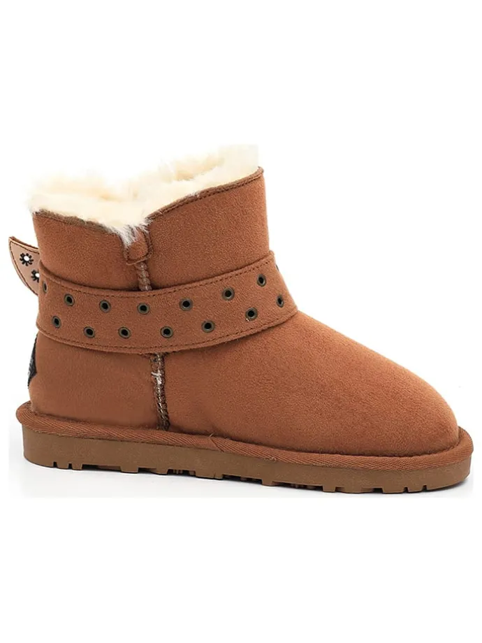Winterboots "Erikana" lichtbruin