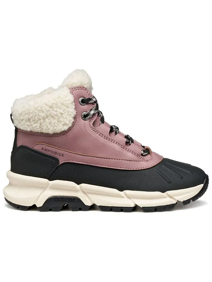 Winterboots "Flexyper" lichtroze/zwart