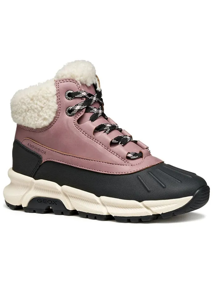 Winterboots "Flexyper" lichtroze/zwart