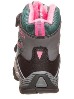Winterboots grijs/groen/roze