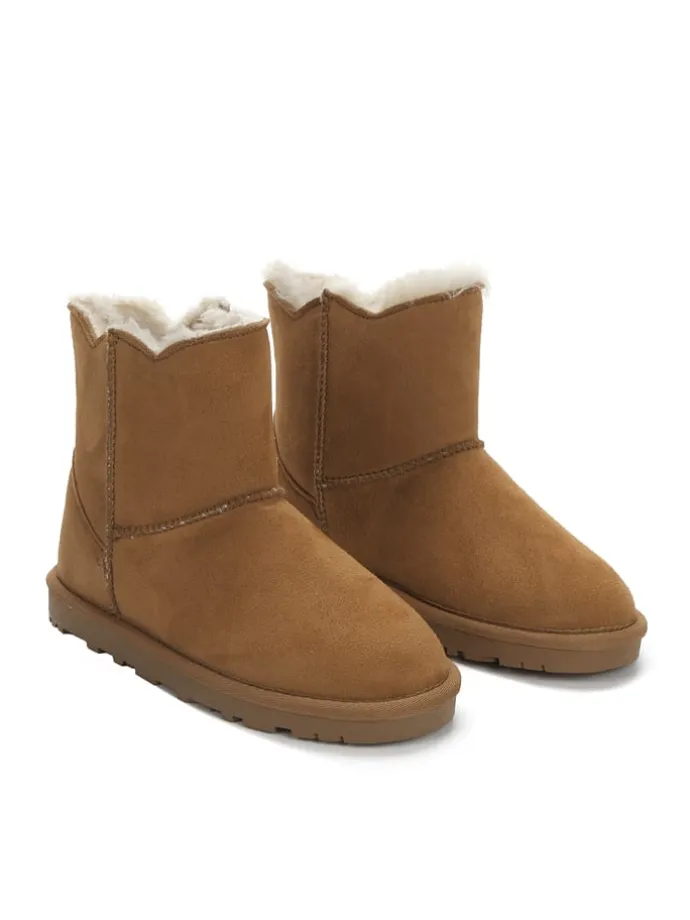 Winterboots "Kiana" lichtbruin