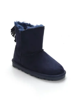 Winterboots "Moraze" donkerblauw