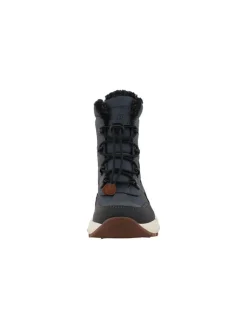 Winterboots "Nadjo" donkerblauw/bruin