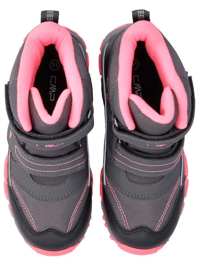 Winterboots "Pyry" grijs/roze