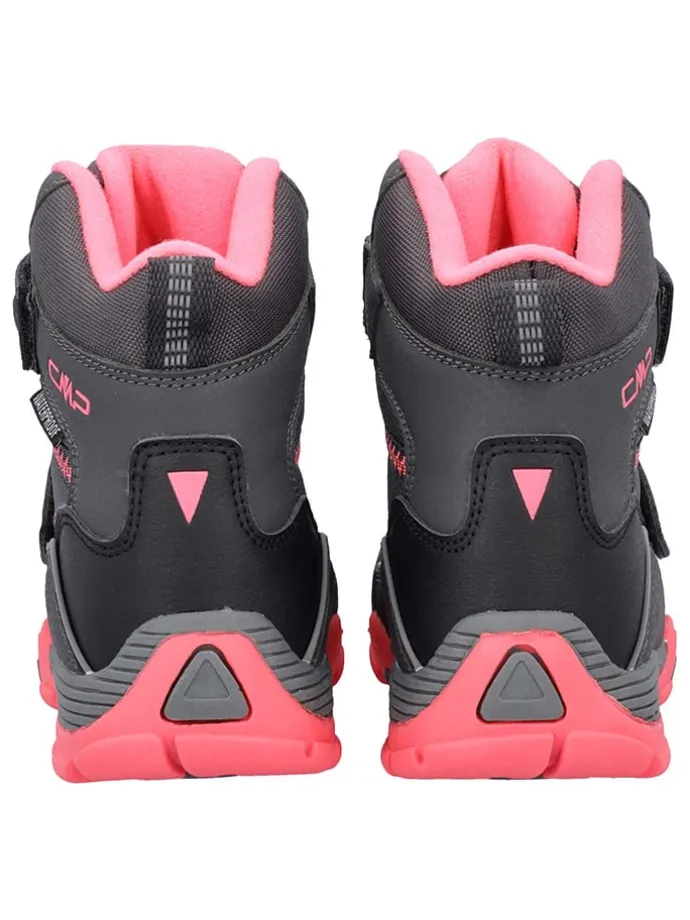 Winterboots "Pyry" grijs/roze