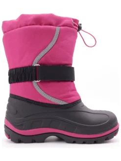Winterboots roze/donkerblauw