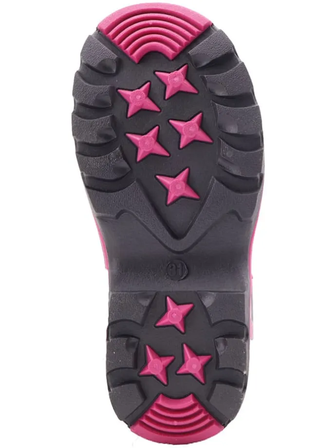 Winterboots roze/donkerblauw