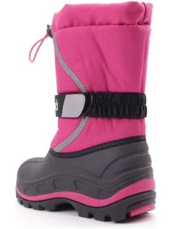 Winterboots roze/donkerblauw