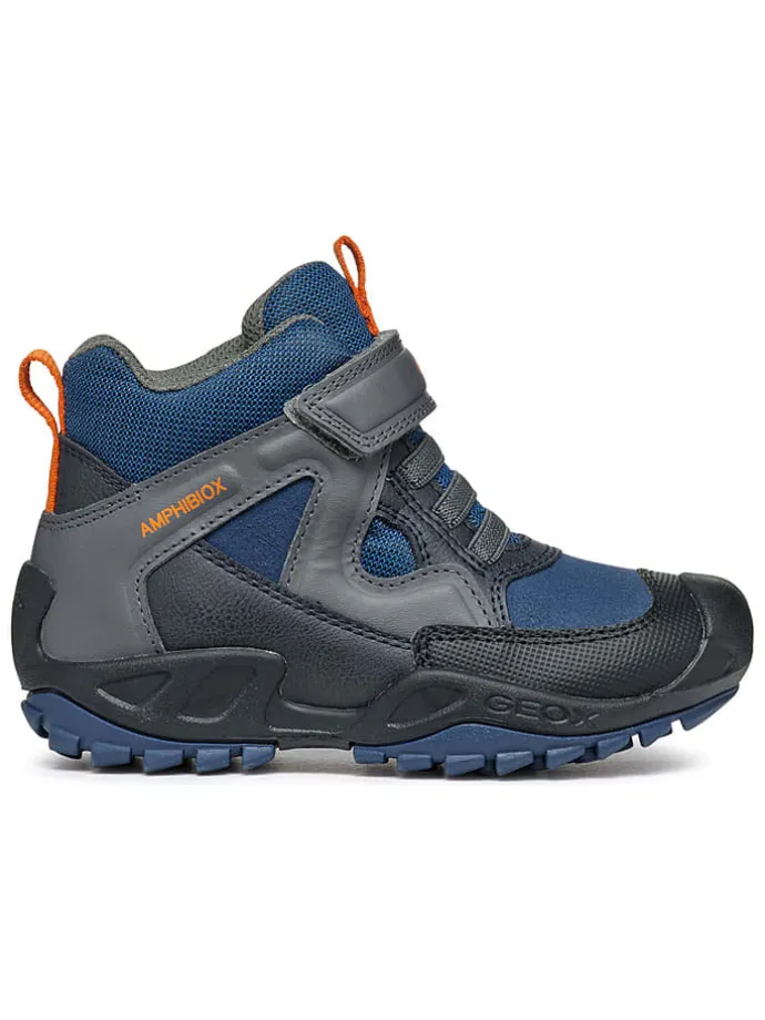 Winterboots "Savage" blauw/grijs