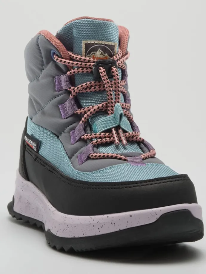 Winterboots "Stormymid2" grijs/lichtblauw