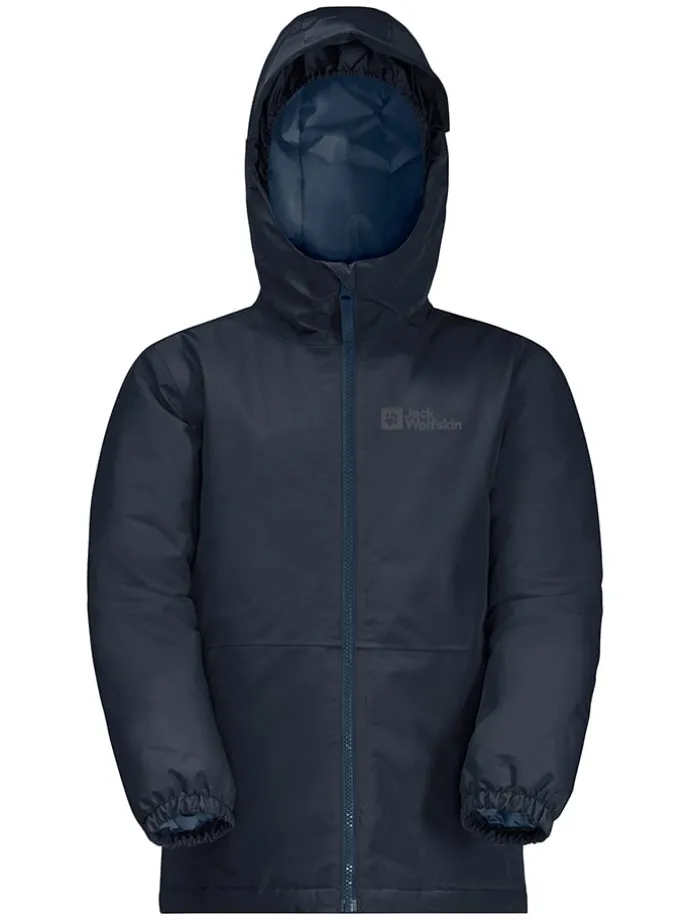 Winterjas "Bergland" donkerblauw
