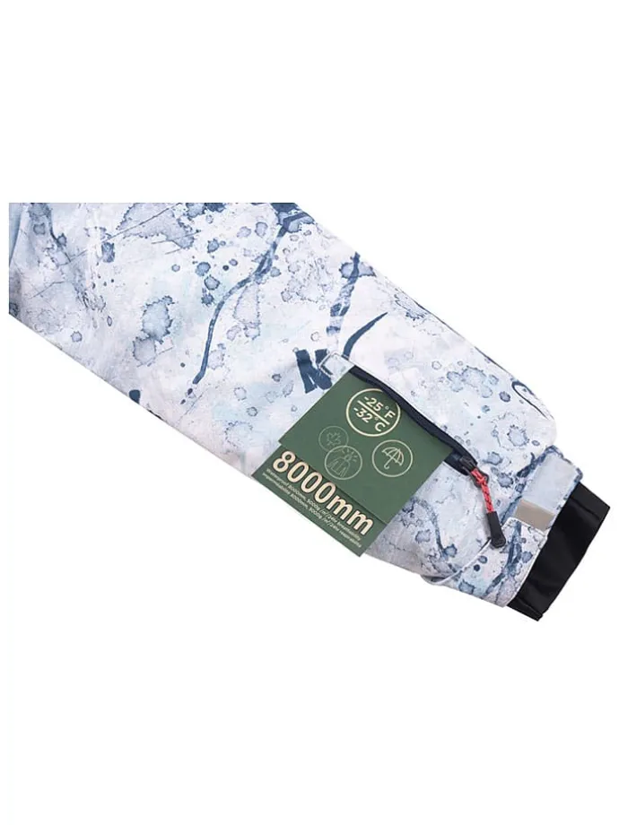 Winterjas "Deva" lichtblauw
