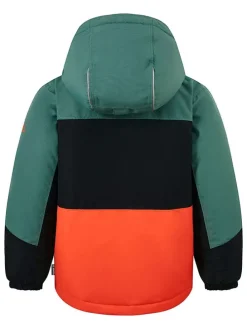 Winterjas ''Koda'' groen/oranje