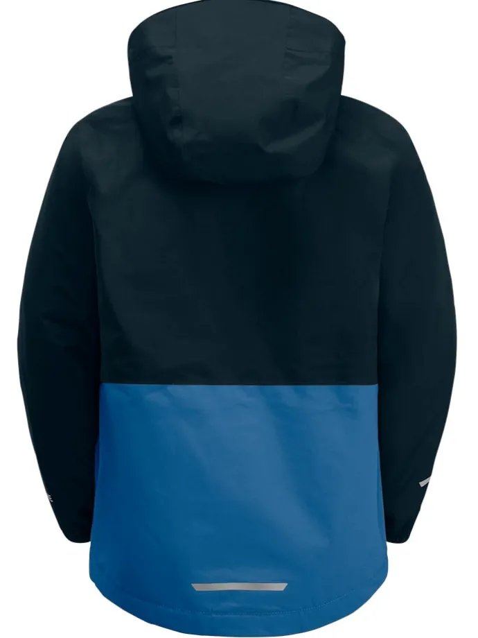 Winterjas "Snowy Days" donkerblauw/blauw