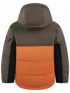 Winterjas ''Tucker'' kaki/oranje