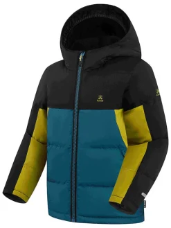 Winterjas ''Tucker'' zwart/blauw