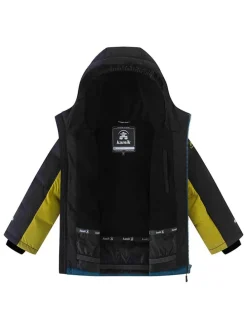 Winterjas ''Tucker'' zwart/blauw