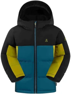 Winterjas ''Tucker'' zwart/blauw