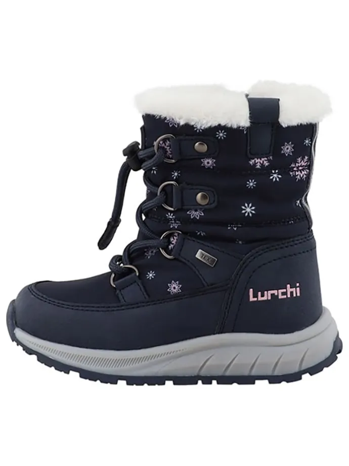 Winterlaarzen "Aria" donkerblauw