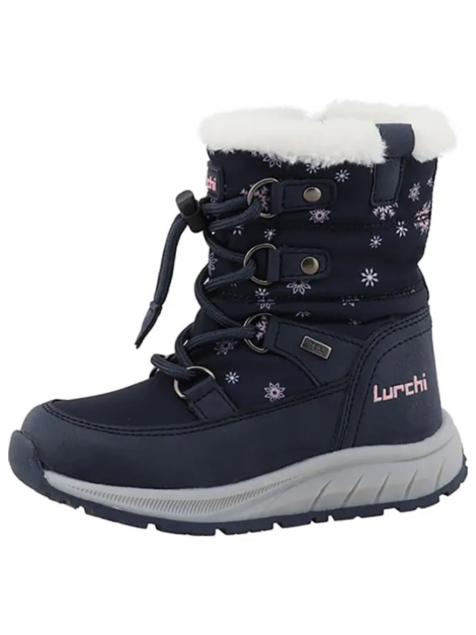 Winterlaarzen "Aria" donkerblauw