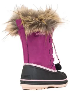 Winterlaarzen "Bengal" roze/zwart