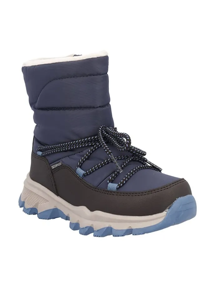 Winterlaarzen "Catay" donkerblauw/zwart